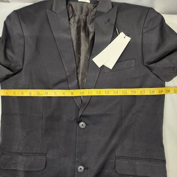 Calvin Klein Boys 2-Piece Suit Black Size 20 NWT | Slim Fit Jacket & Dress Pants - Picture 6 of 14